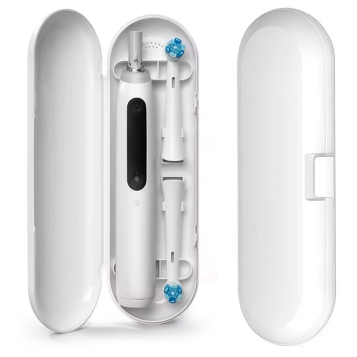 Etui pentru periuta electrica, XTECH, alb, 6,6x21x3,5cm