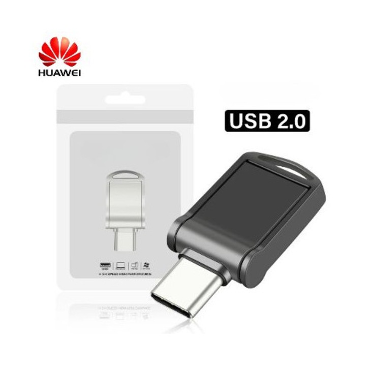 Memorie USB 1TB, USB 2.0, negru, 10g