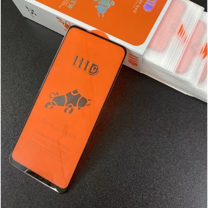 Folie Sticla Leski® pentru Oppo Reno 7 Lite 5G 111D Negru