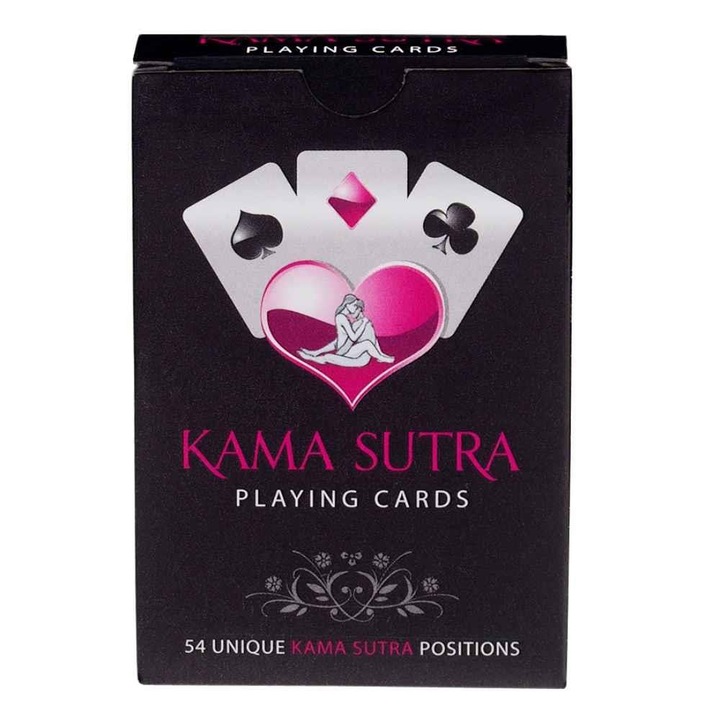 Carti de joc Kama Sutra, Tease & Please, 54 carti, design elegant