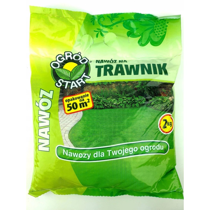 Ingrasamant granulat pentru gazon, Ogrod Start, 2kg