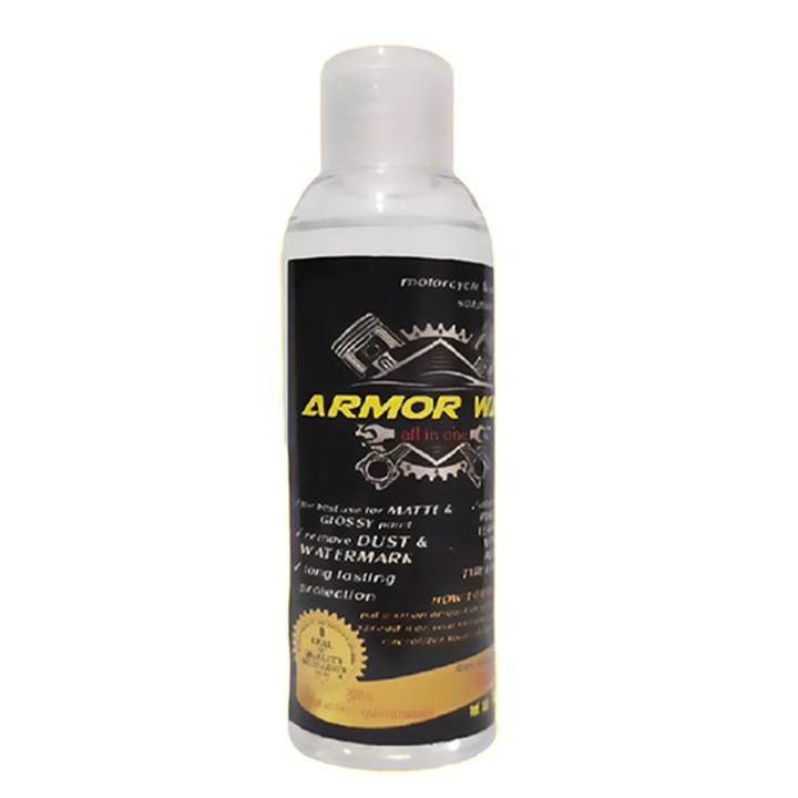 ARMOR WAX polírozó viasz autófényezéshez, Armor polírozó viasz autófesték ápolásához, 100ml