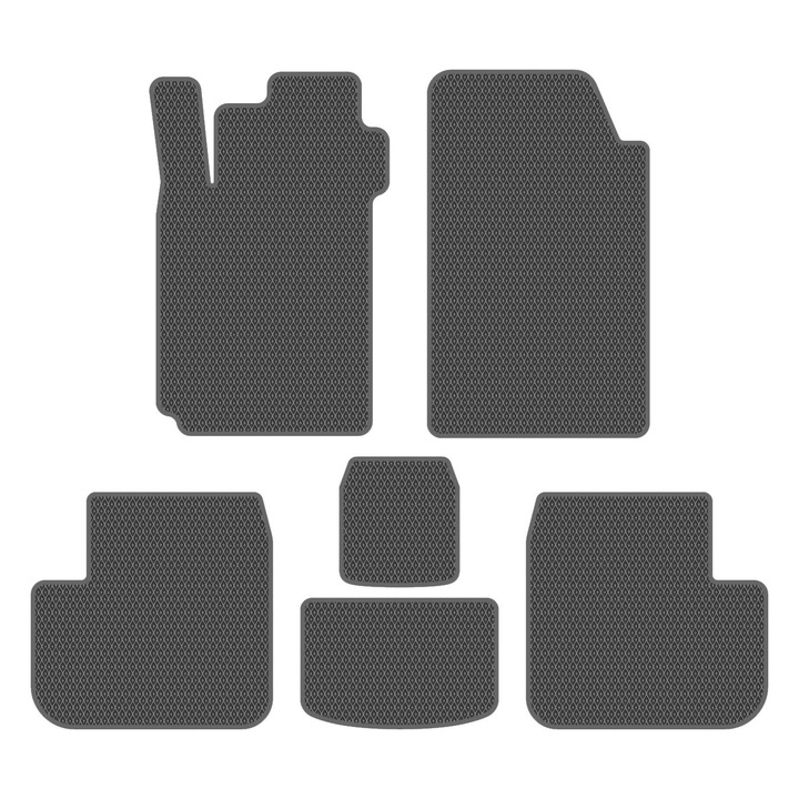 Set Covorase Auto dedicate Toyota Avensis T22 I (1998–2003) Sedan all seasons perfect compatibile, 6 piese, Gri