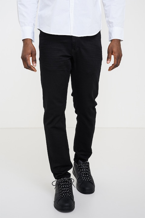 Mustang,Blugi slim fit Oregon, Negru