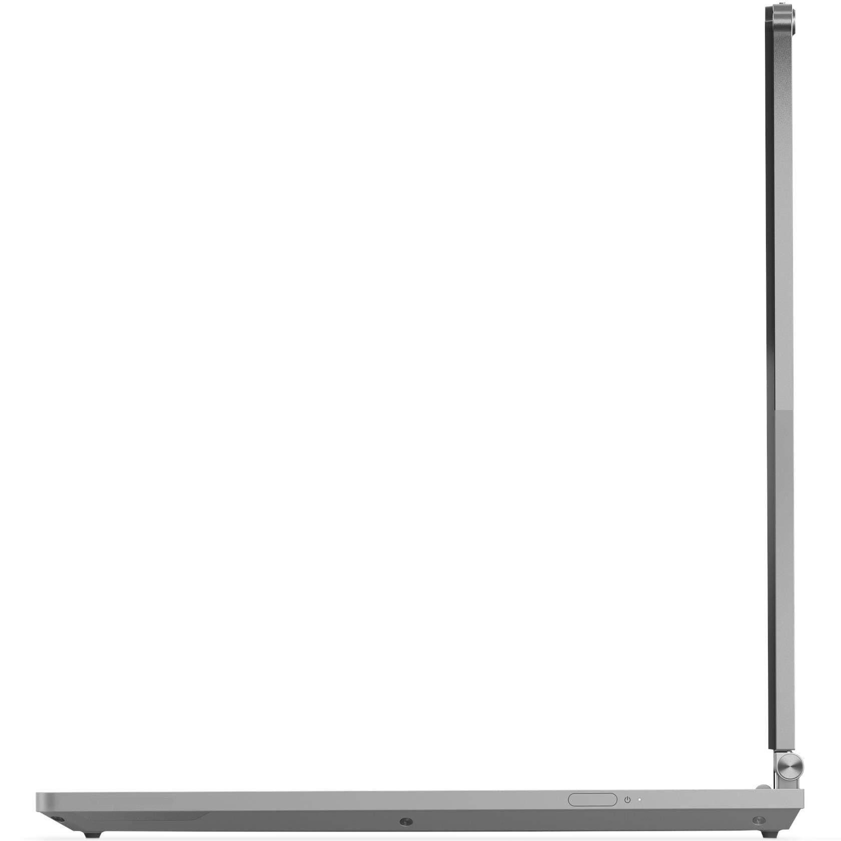 Laptop Lenovo ThinkBook Plus G6 Rollable cu procesor Intel® Core Ultra 7 258V pana la 4.8GHz, Roll In: 14" (2000x1600) / Roll Out: 16.7", (2000x2350), POLED, 120Hz, 32GB LPDDR5x RAM, 1TB SSD, Intel® Arc™ Graphics 140V, Windows® 11 Pro, Luna Grey