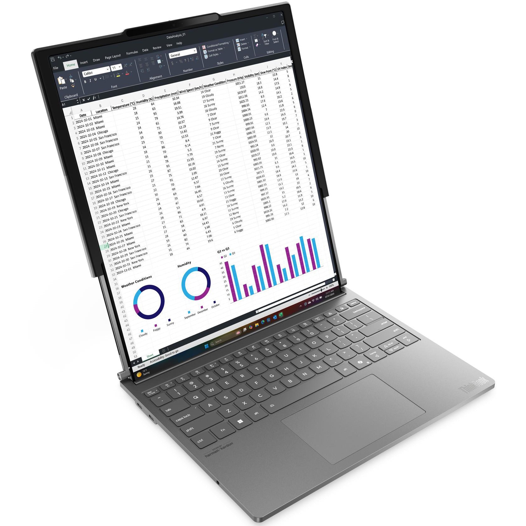 Laptop Lenovo ThinkBook Plus G6 Rollable cu procesor Intel® Core
