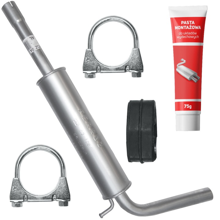 Toba set Ferroz pentru Volkswagen Polo IV 4 1.4i 1.4 FSI, elemente montaj, otel, 1390cc