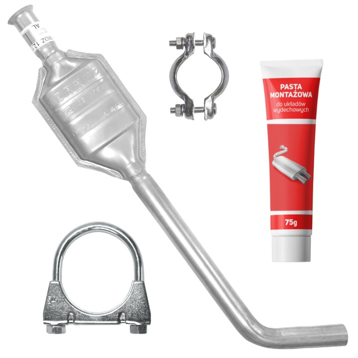 Toba Ferroz set cu elemente montaj pentru Renault Megane + Scenic I 1.6-1.9, 1995-2002, 75g pasta montaj