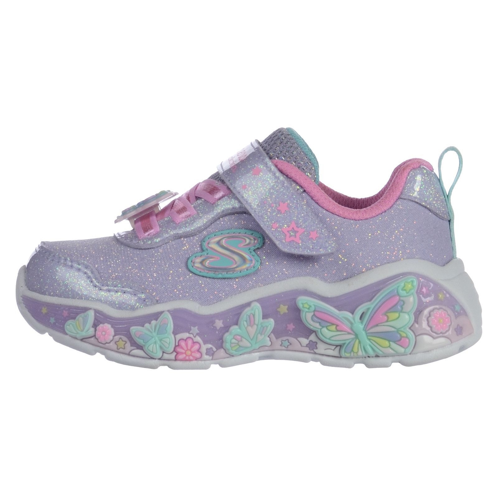 Pantofi sport Skechers S Lights Lil Butterfly Bliss 303066NLVMT