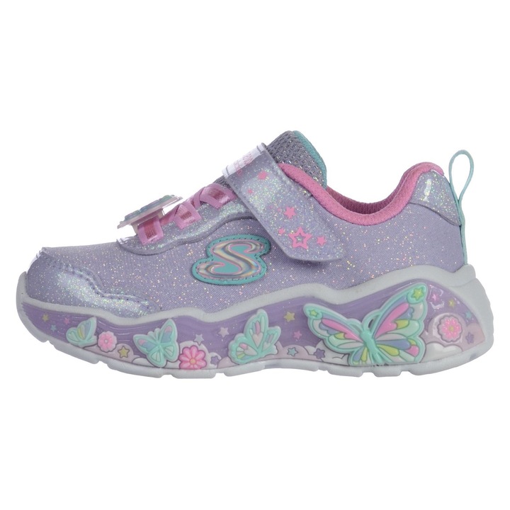 Спортни обувки Skechers S Lights Lil Butterfly Bliss 303066NLVMT