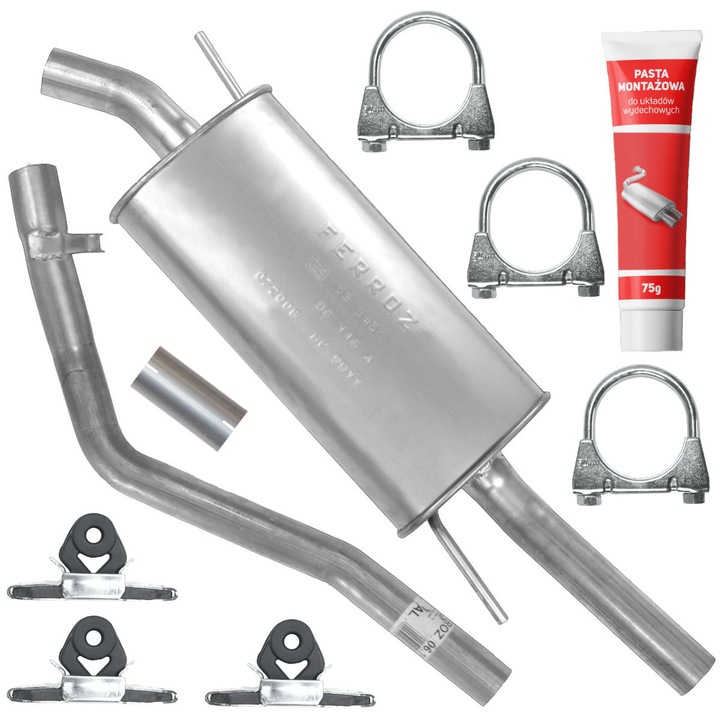 Toba Ferroz, set montaj, pentru Volkswagen Transporter T4 IV, 2.0i/2.5i/1.9 D/TDI, 1968x2461cm, cu pasta montaj 75g