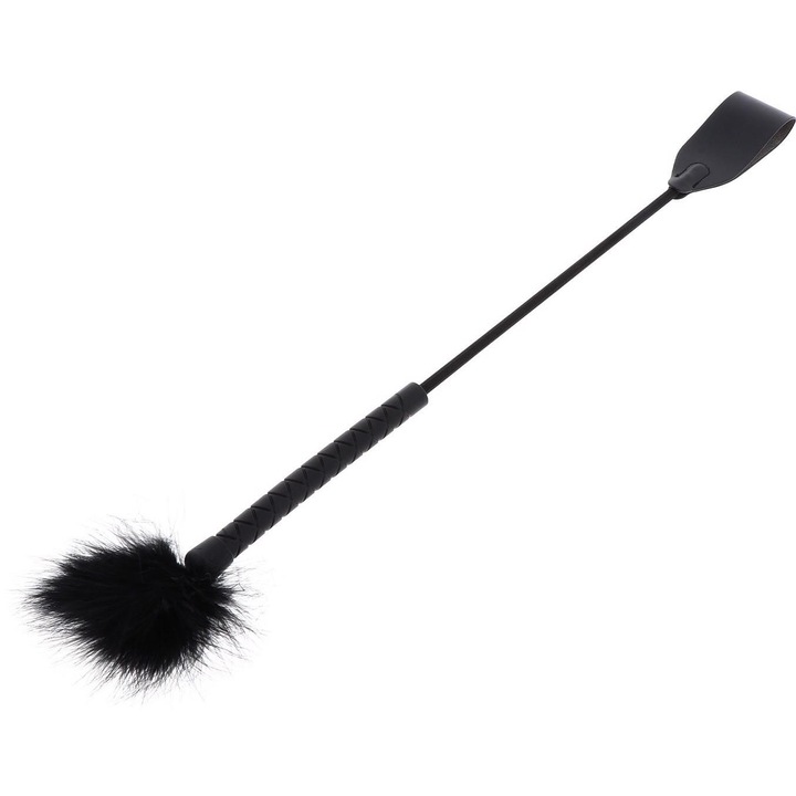 Bici BDSM, Rejtett vágy, 57cm, műbőr, szintetikus tollak