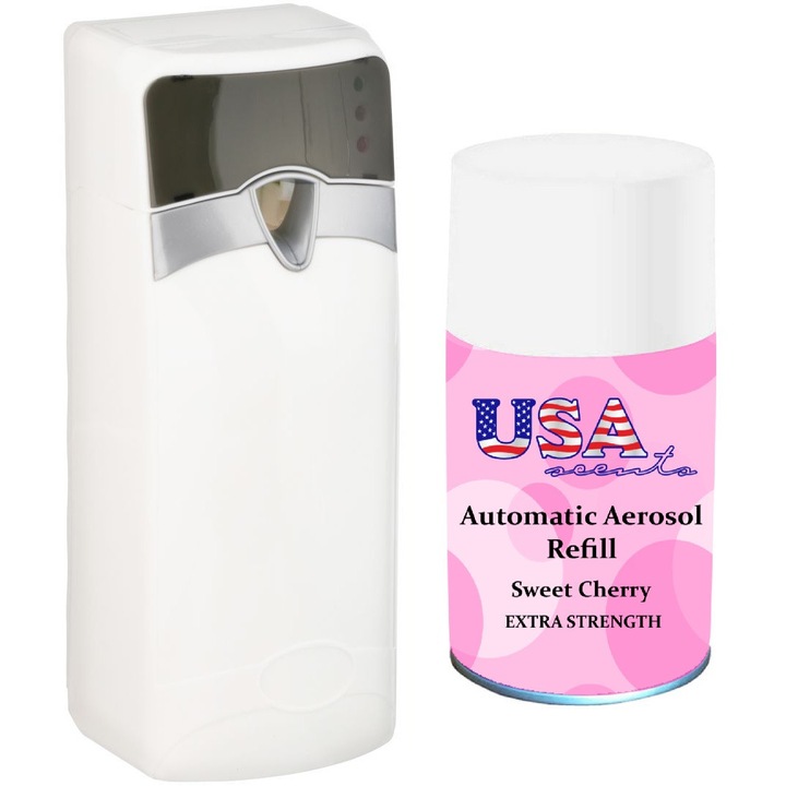 USAscents Automata légfrissítő készülék + Sweet Cherry Cseresznye utántöltő