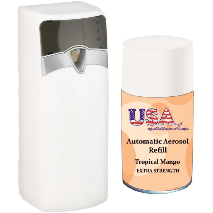 USAscents Automata légfrissítő készülék + Tropical Mango Trópusi Mangó utántöltő