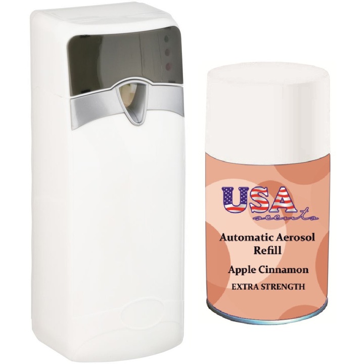 USAscents Automata légfrissítő készülék + Apple Cinnamon Fahéjas Alma utántöltő