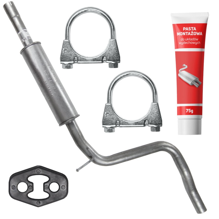 Toba centrala, set Ferroz pentru Volkswagen Caddy II 2, 1.7 SDI, 1.9 SDI, 1.9 TDI, 95-04, elemente montaj incluse