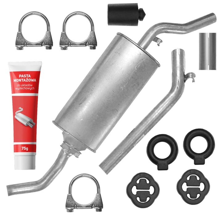 Toba finala Ferroz, set montaj, pentru Volkswagen Golf II 2, 1.0-1.8, multicolor, 75g pasta montaj