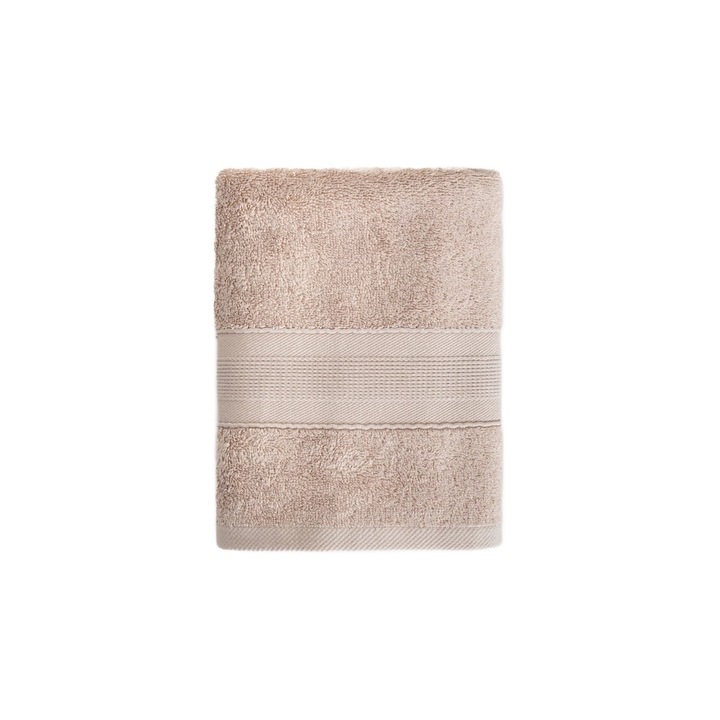 Prosop BAMBOO, bézs, 50x90 cm, bambuszszál és pamut keverékéből készült szett