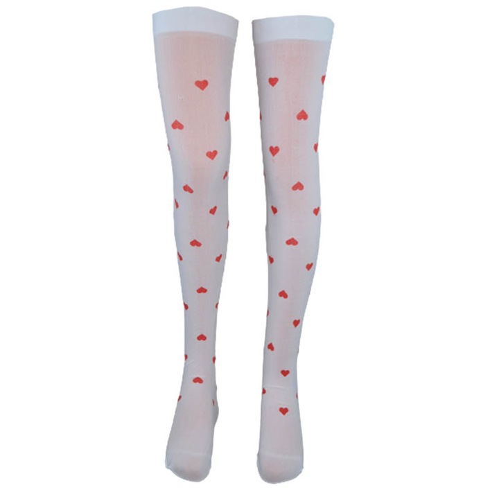 Midex CFM-01-2 lányka harisnya, fehér 125676