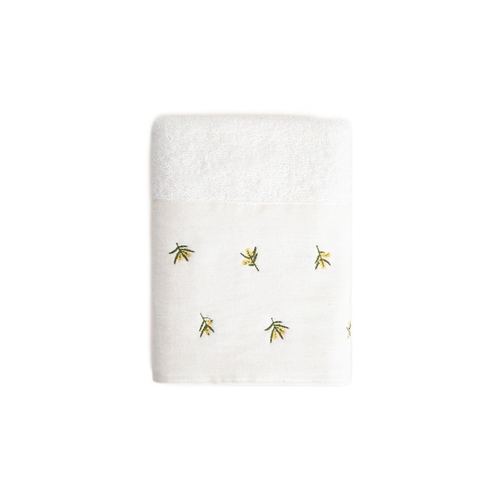 YORK törölköző hímzéssel, 50x90 cm, 450 g/m² pamut, többszínű