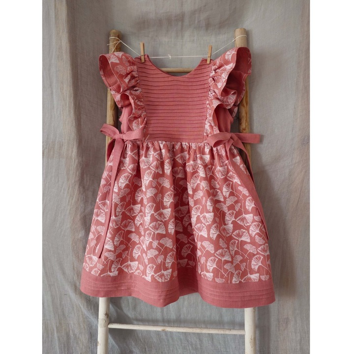 Rochie Woolver, Ginkgo Biloba/Paradise Peach, roz piersica, Roz piersica