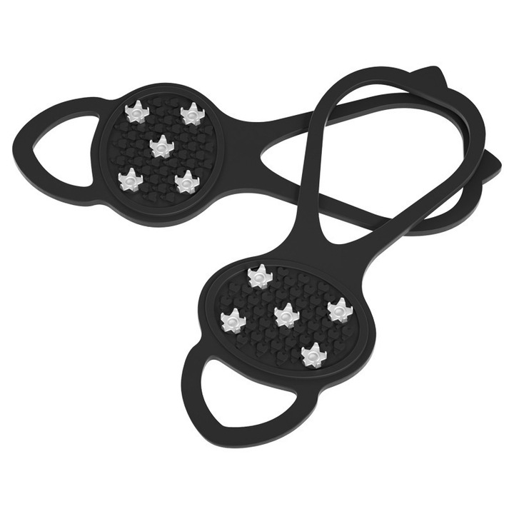 Crampoane de gheata, 5 varfuri din otel, pentru dimensiuni 34-40