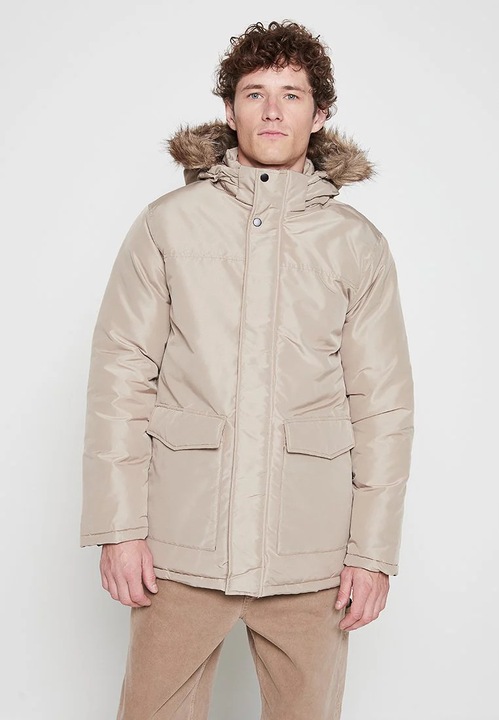 Geaca matlasata barbati bej, Bej