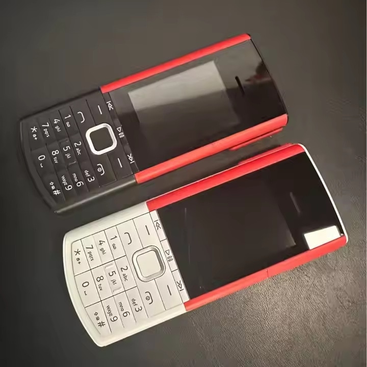 Telefon mobil Aurora S5710, dual SIM, 2G, roșu/alb, cu căști wireless integrată, 32GB, 48MB RAM