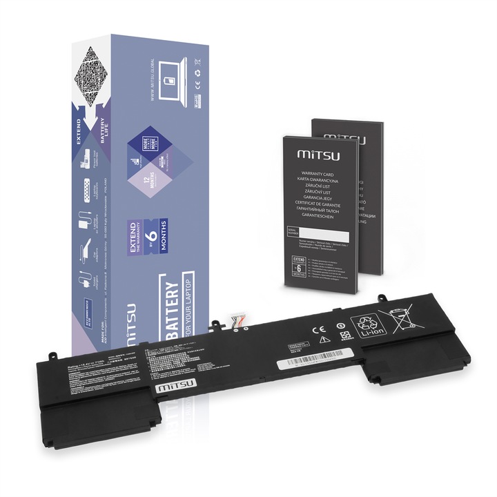 MITSU C42N1839 laptop akkumulátor, Tianneng, intelligens védelem, 10.8V, 50Wh