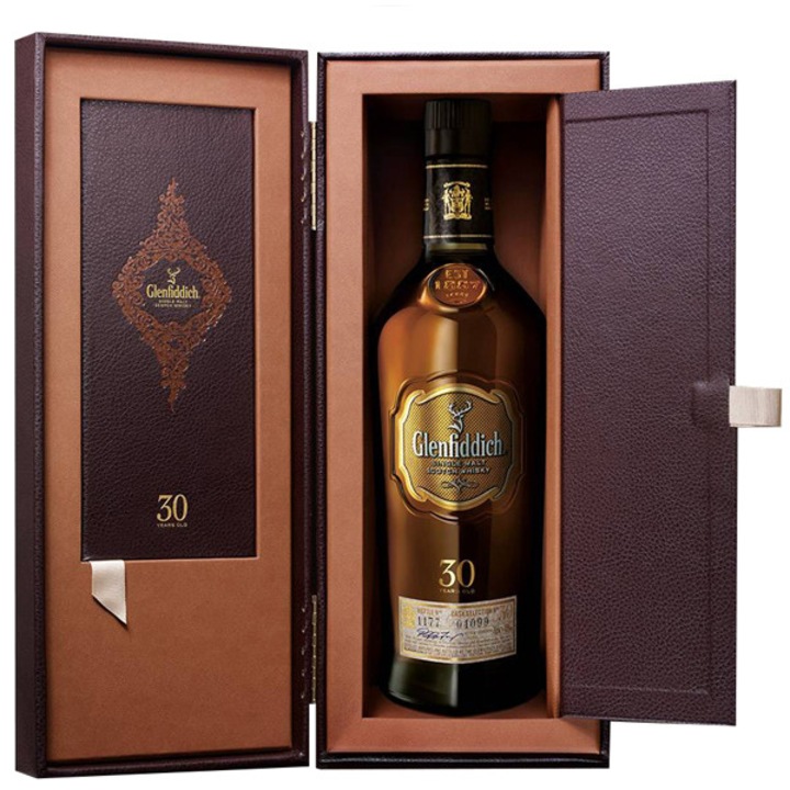 Whisky Glenfiddich 30 YO, Single Malt 43%, 0.7l