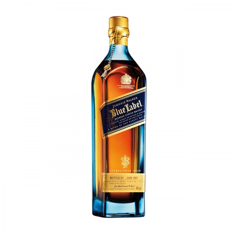 Whisky Johnnie Walker Blue Label, Blended 40%, 1l - eMAG.ro