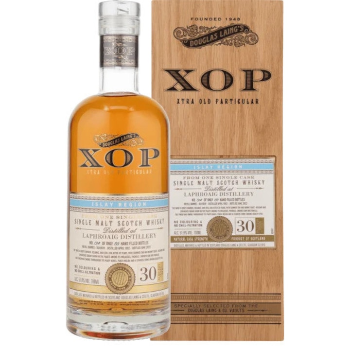 Whisky Douglas Laing Single Malt, XOP, Laphroaig, 30 ani, 51.8%, 0.7L