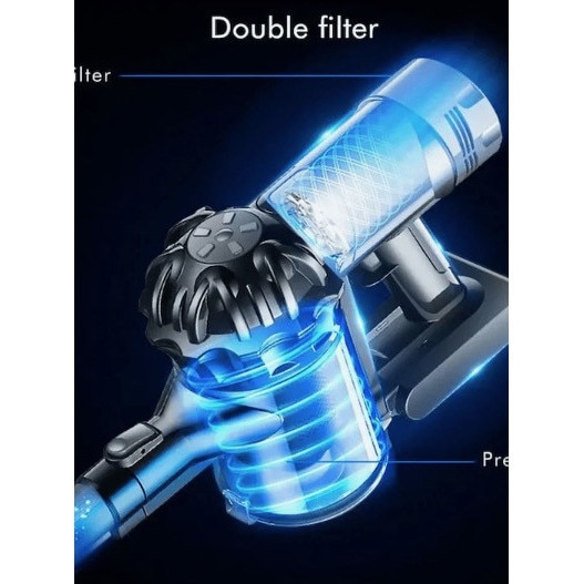 Aspirator vertical fara fir Q XC6 reincarcabil 600W de 0.8 litri