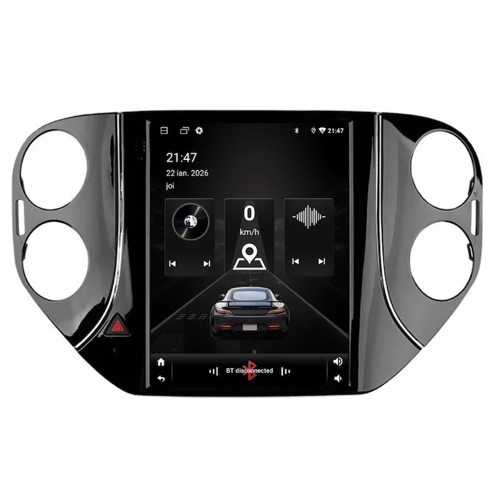 Navigatie TIP TESLA VW Tiguan 1 2007-2018 9.7 inch 2GB 64GB 4 Core 4G