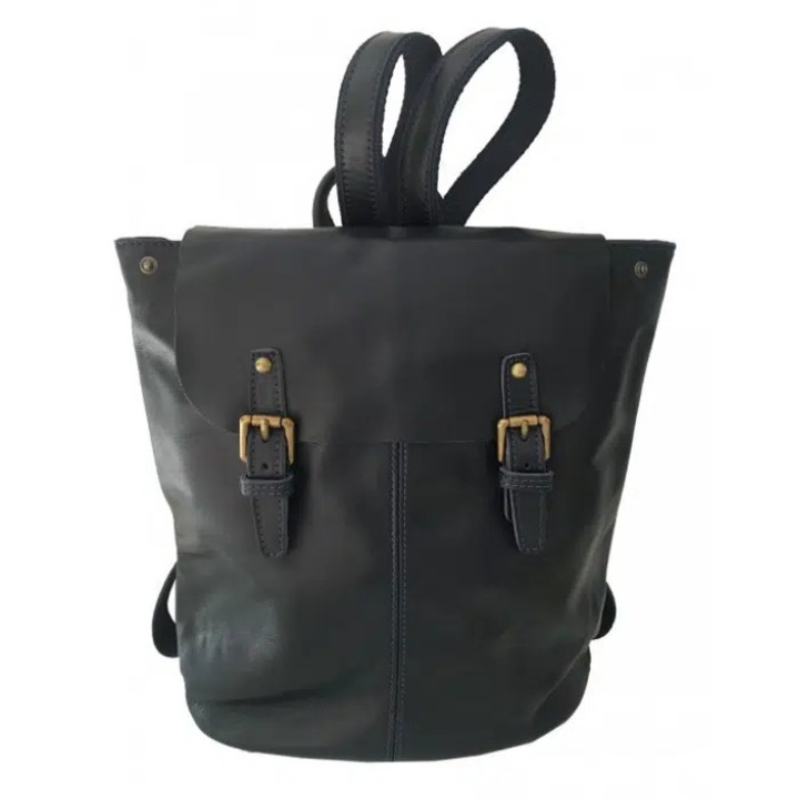 Rucsac dama din piele naturala Matis Atelier Nicoleta - Negru