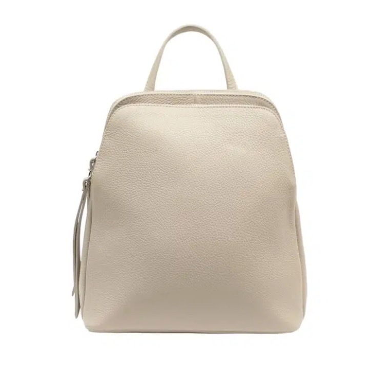Rucsac dama din piele naturala Matis Atelier Amelia - Beige