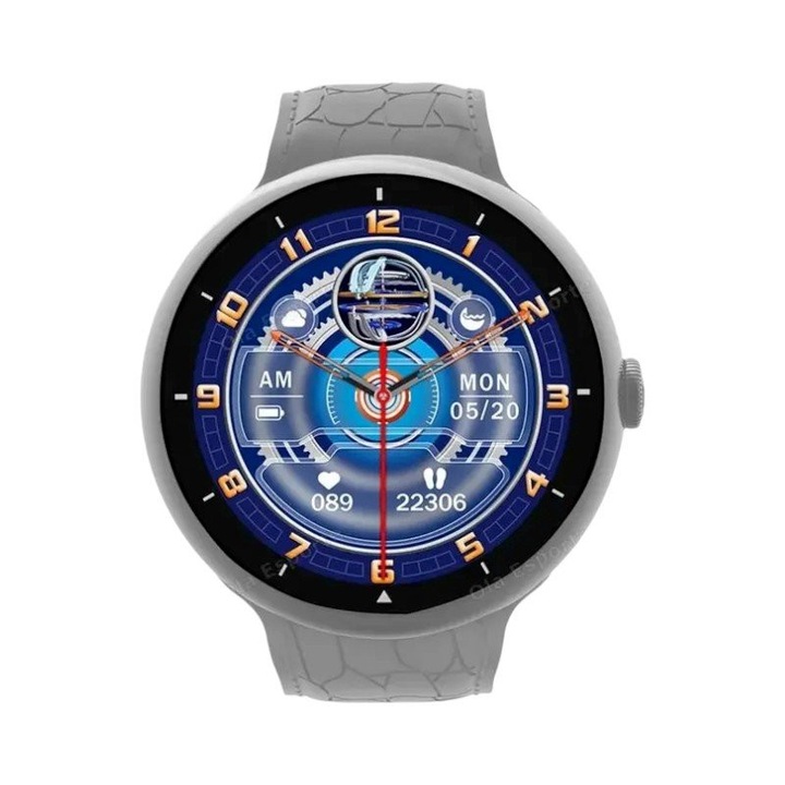 Smartwatch Tradesor V16 Pro Max, 7 bratari, gri, 1,52"