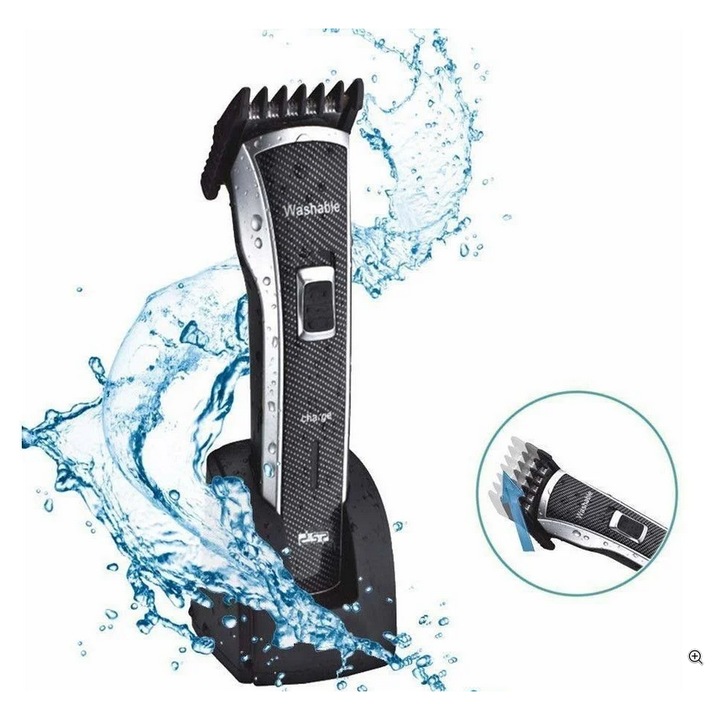 Aparat profesional de tuns si conturaT DSP, waterproof, usor de folosit