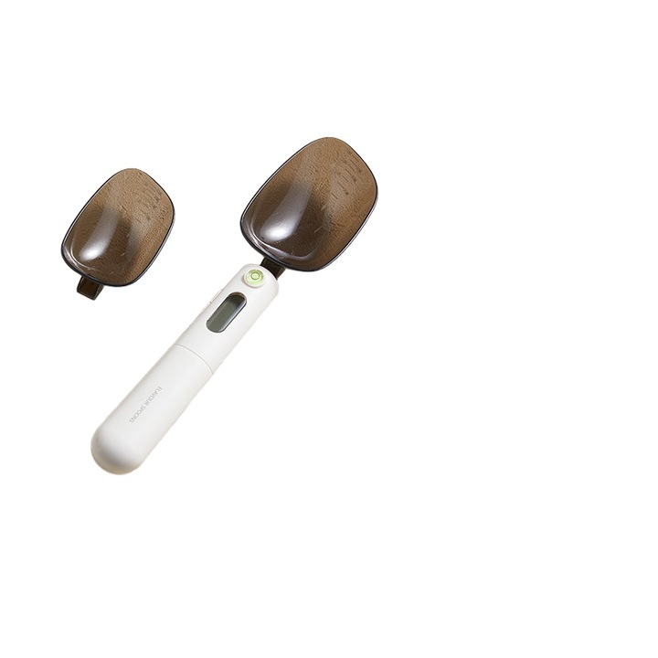 Lingura de masurat electronica, gramaj precis, design compact, usor de curatat alb