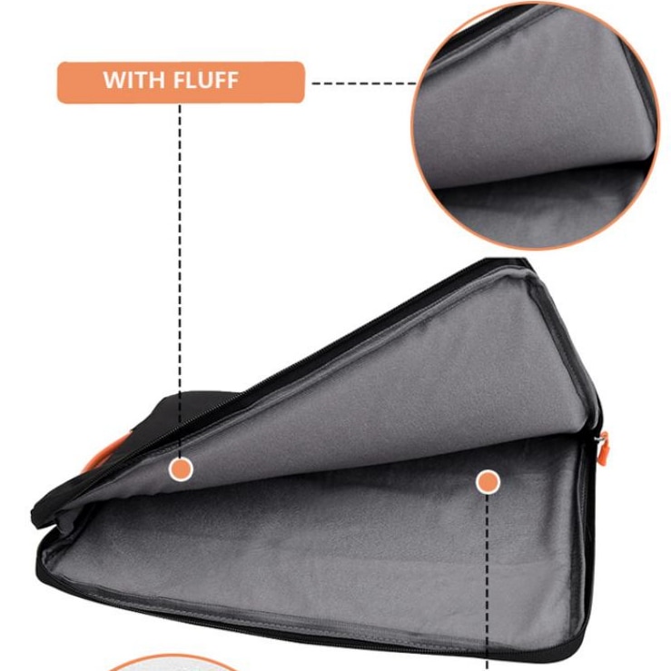Geantă laptop Aiorber 15 "6", gri, 27x38x3cm, rezistentă la apă, compartimente multiple