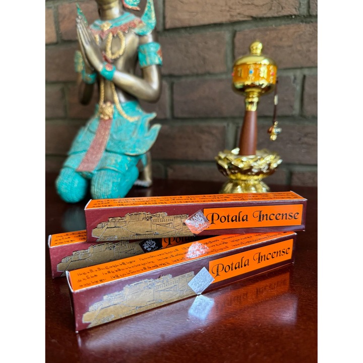 Smilcari ТАМЯН ПОТАЛА, религиозен консуматив, смола, тибетски аромат, комплект