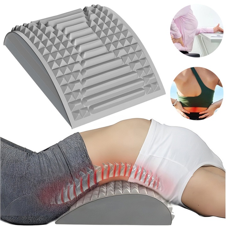 Suport corector ortopedic CHOOLY, Targa Refresh, 31x25x10, 5cm, gri