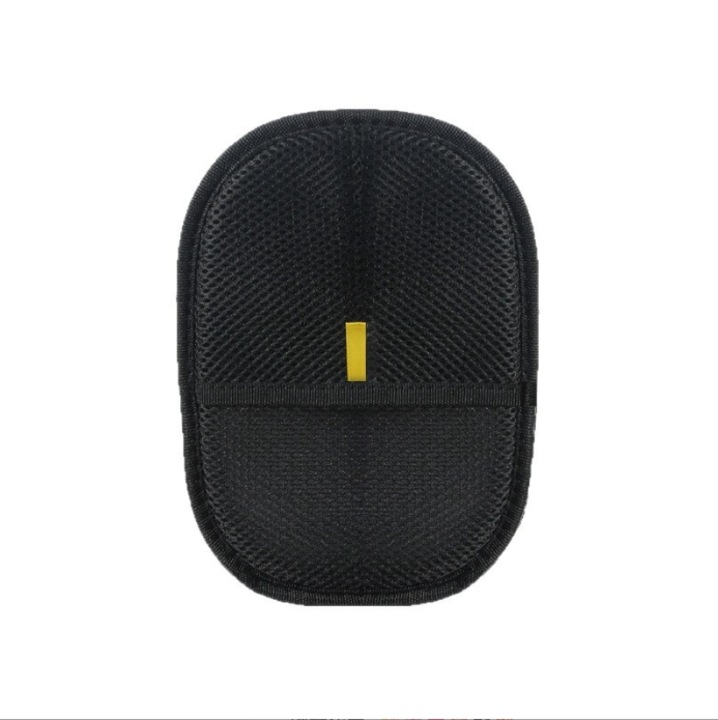 Manusa pentru indepartarea parului de animale, neagra, 200x160mm