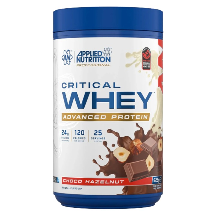 Proteina din zer, Critical Whey Advanced, Applied Nutrition Choco Hazelnut, 825 g