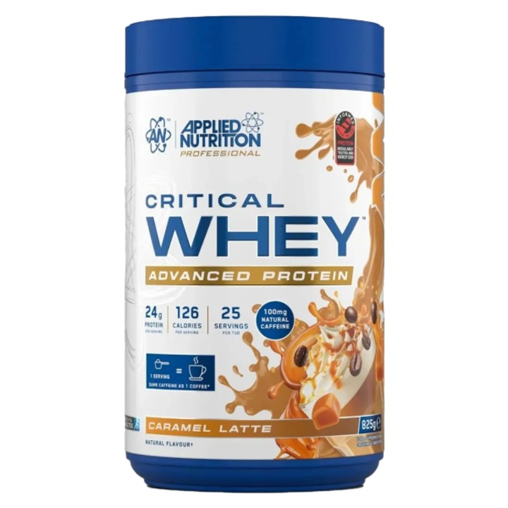 Proteina din zer, Critical Whey Advanced, Applied Nutrition Caramel Latte, 825 g