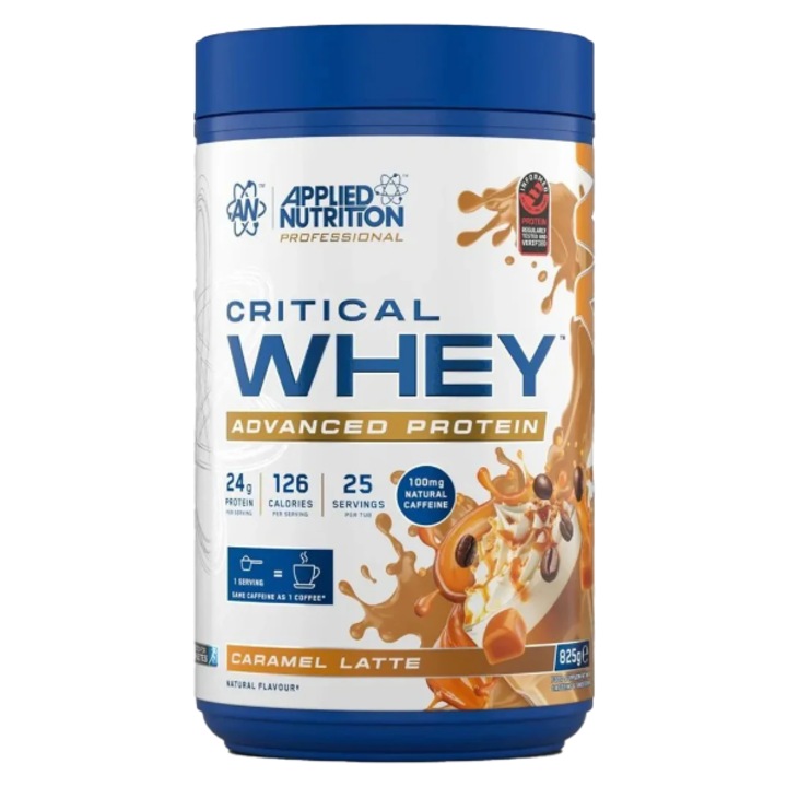 Proteina din zer, Critical Whey Advanced, Applied Nutrition, Salted Caramel, 825 g