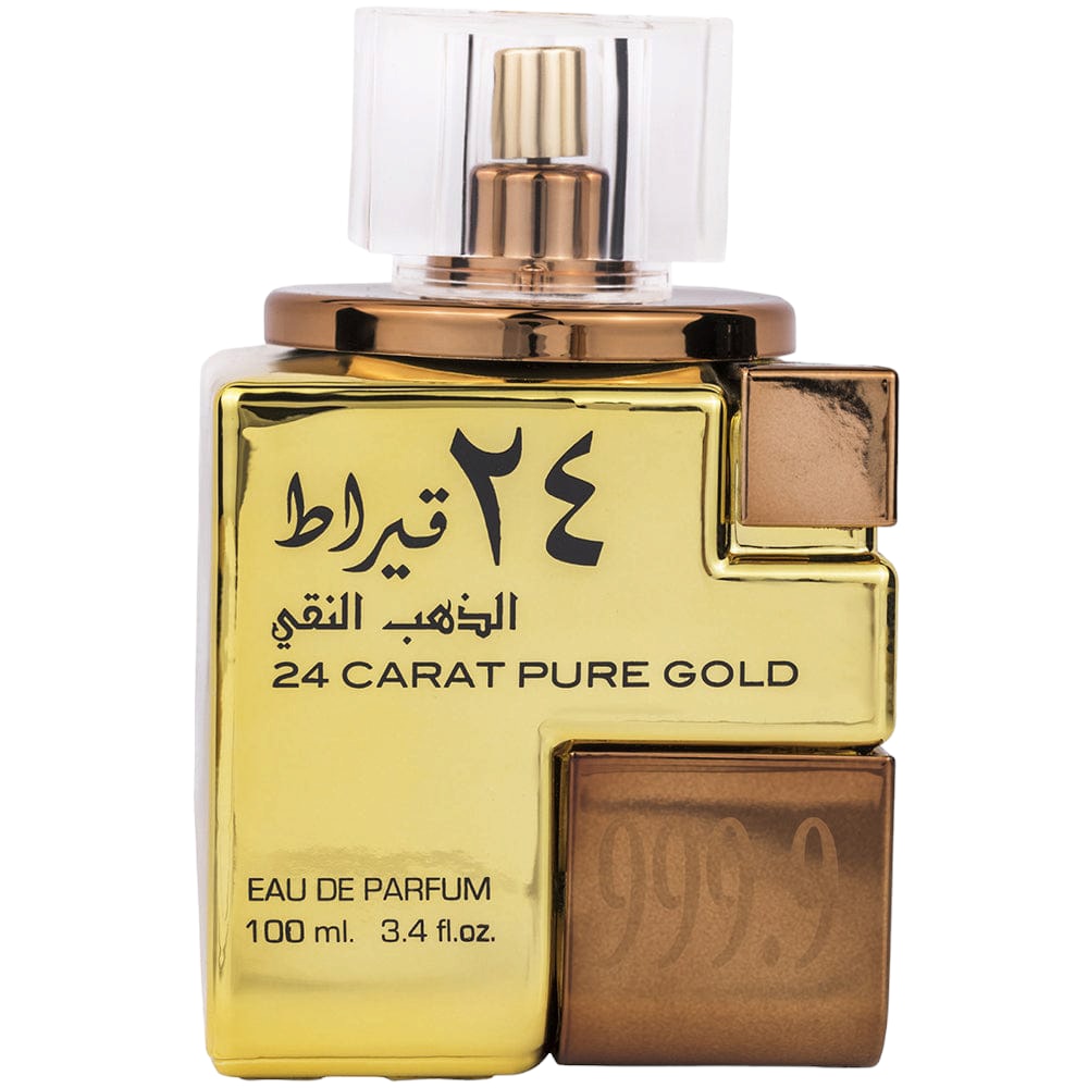 Apa de Parfum 24 Carat Pure Gold, Lattafa, Unisex, 100ml cu mostra