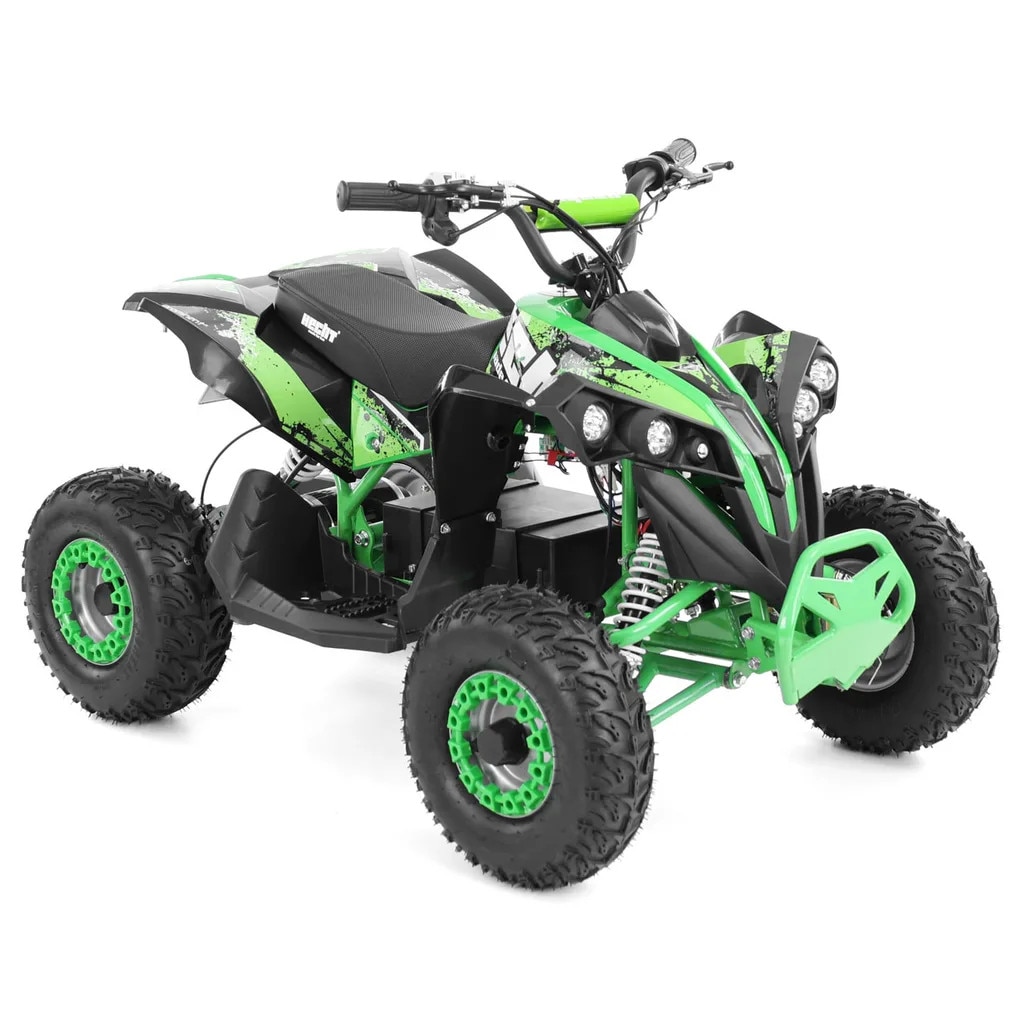 ATV electric Kinderauto Eco Wolf XXL, 1200W, 48V, verde/negru