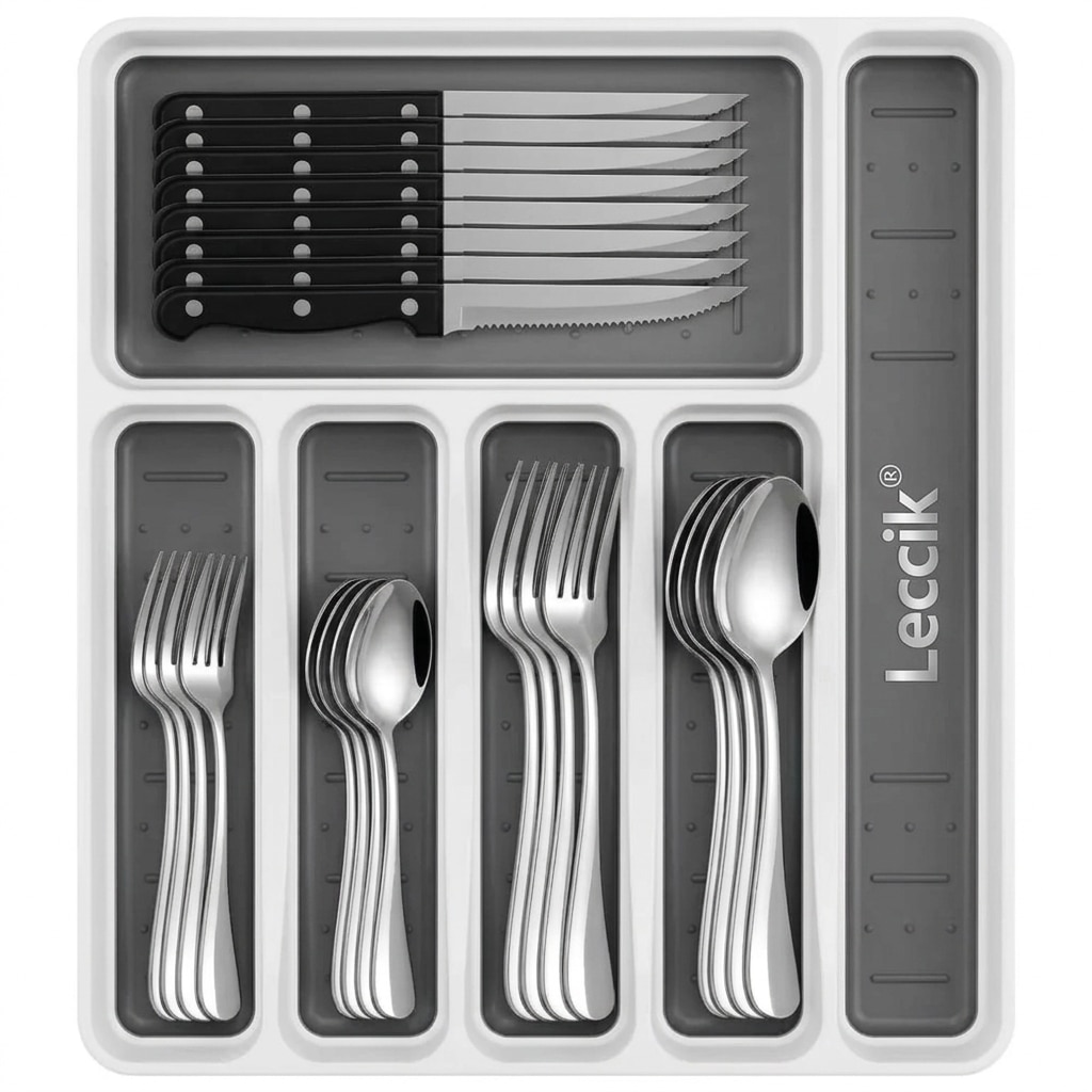 Set 12 piese tacamuri, format din cutite si furculite pentru