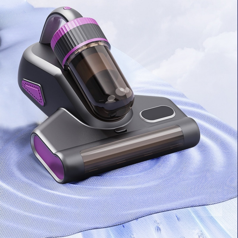 Aspirator portabil, 7500Pa, recipient praf 0.9L, ecran LED, sterilizare UV, gri inchis